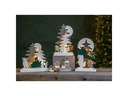 Star Trading LED-Dekolicht Forest Friends 45 cm, Holz
