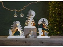 Star Trading LED-Dekolicht Forest Friends 45 cm, Holz