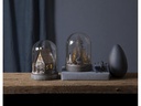 Star Trading LED-Tischdeko Kupol Haus 17.5 cm, Braun