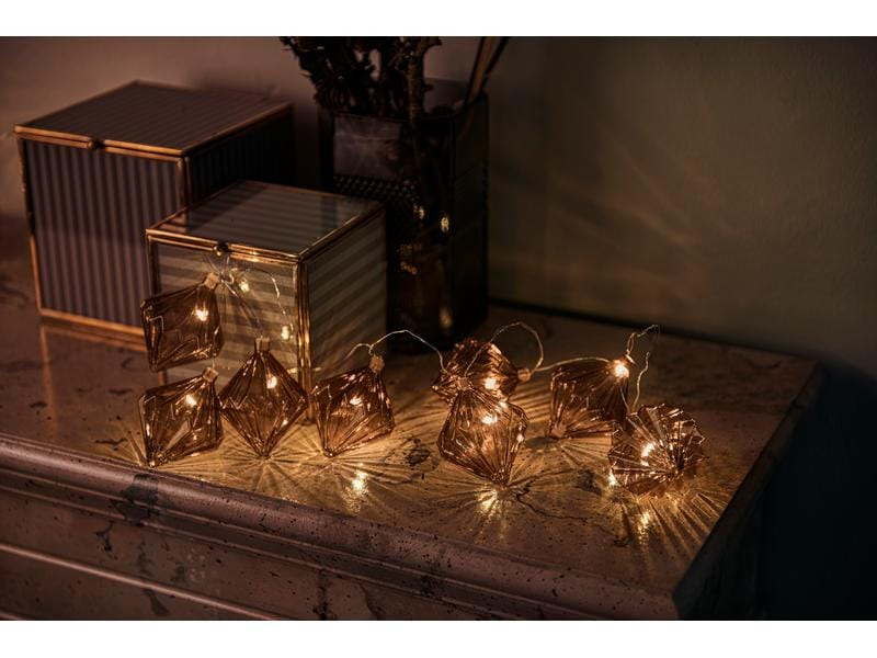 Sirius LED-Lichterkette Nellie, 8 × Lampen