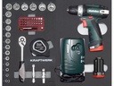 Kraftwerk Werkzeugkoffer B147 Metabo 3/8, 100-teilig