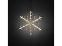 Konstsmide LED Fensterhänger Ø 40 cm Schneeflocke
