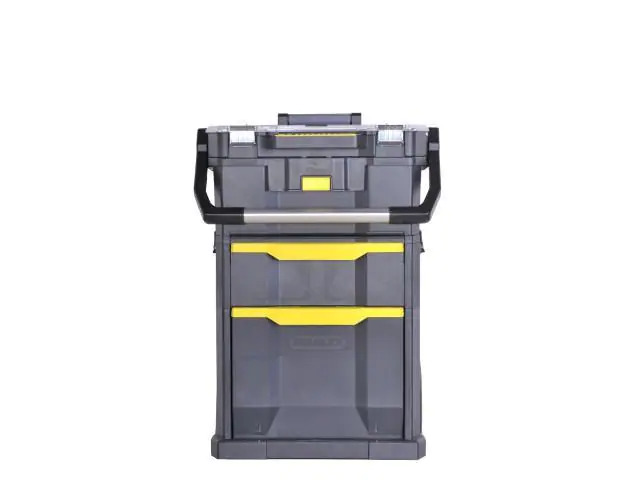 Stanley Werkzeugbox 2-in-1 mit Rollen