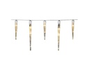 Konstsmide LED-Lichtervorhang 5 m Eiszapfen, 96 LED, Outdoor