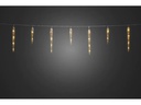 Konstsmide LED-Lichtervorhang 5 m Eiszapfen, 96 LED, Outdoor