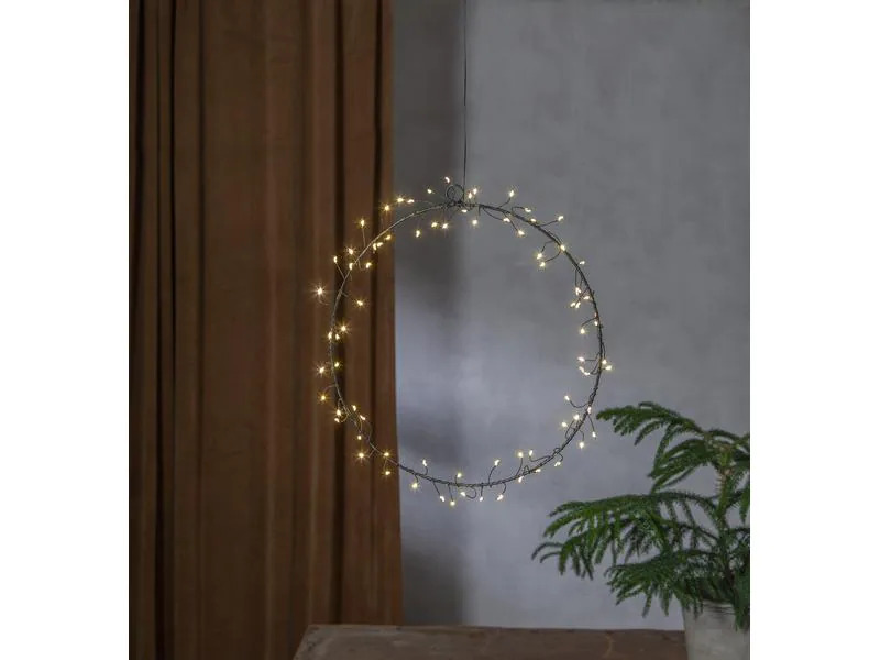 Star Trading LED-Kranz Nike 80 LED, 30 cm, indoor