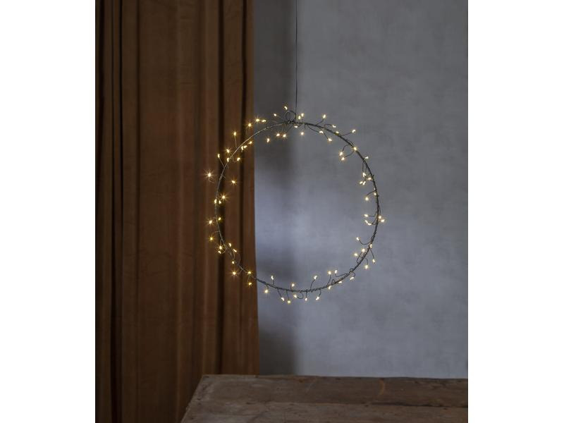 Star Trading LED-Kranz Nike 80 LED, 30 cm, indoor