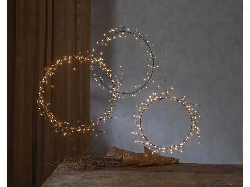 Star Trading LED-Kranz Nike 80 LED, 30 cm, indoor