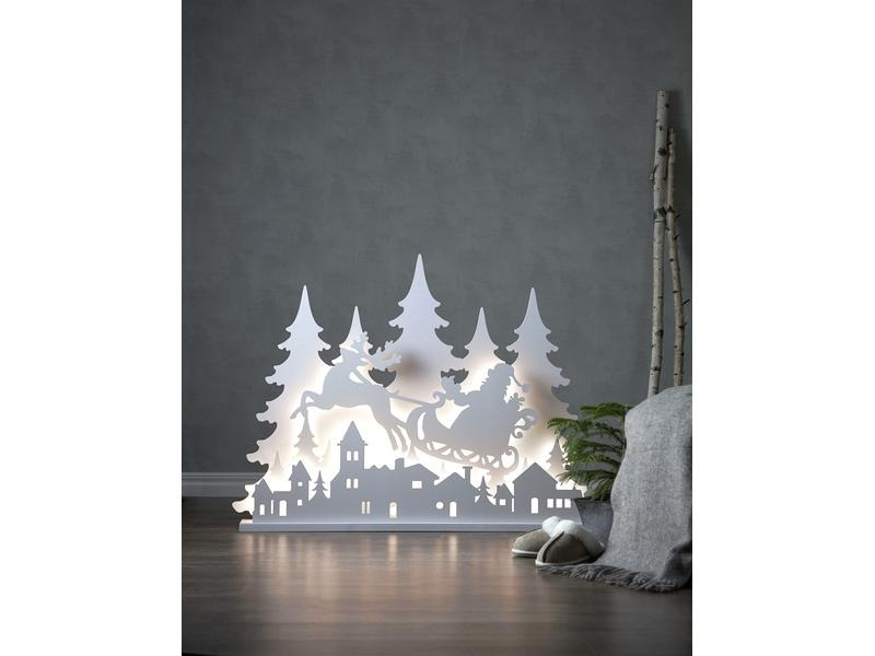 Star Trading LED-Landschaft Grandy 139 LED, 121 cm, Holz