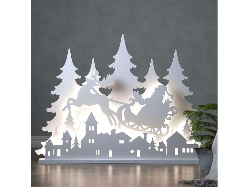 Star Trading LED-Landschaft Grandy 139 LED, 121 cm, Holz