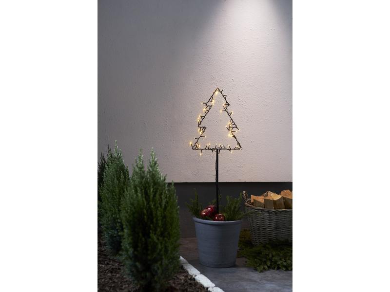 Star Trading LED-Leuchtdekoration Baum 32 x 90 cm