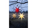 Star Trading LED-Stern Alice Rot 12 LED, 60 cm, Outdoor