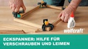 Wolfcraft Eckenspanner ES 22, 2 x 22 mm