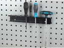 Wolfcraft Lochwand-Schraubenzieherhalter 41 x 11 cm