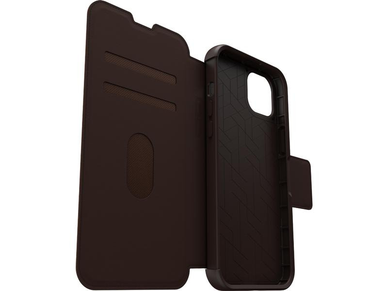Otterbox Book Cover Strada iPhone 14 Plus Braun
