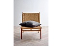 Södahl Kissen Linen 50 cm x 50 cm, Dunkelgrau