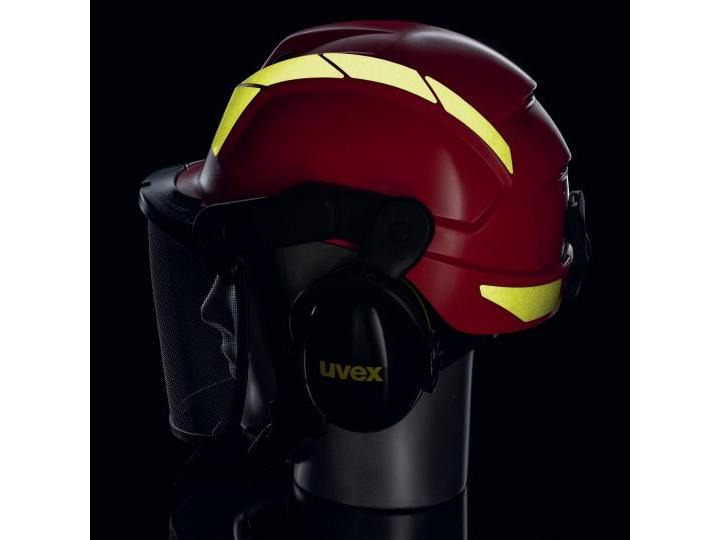 uvex Schutzhelm Pheos Forestry, Rot