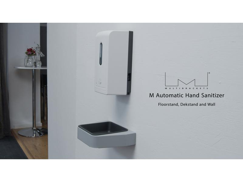 Multibrackets Desinfektionsmittelspender Hygienebox Wand weiss / 9622