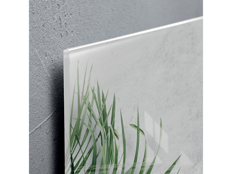 Sigel Glassboard magnetisch 910x460, Botanic, Grün
