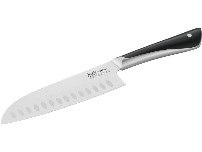 Tefal Santokumesser Jamie Oliver 16.5 cm, Schwarz