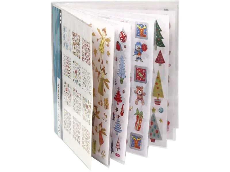 Creativ Company Weihnachtssticker Stickerheft Weihnachten