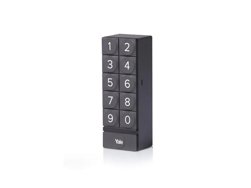Yale Linus Smart Lock, Schwarz EU, inkl. Bridge, Keypad