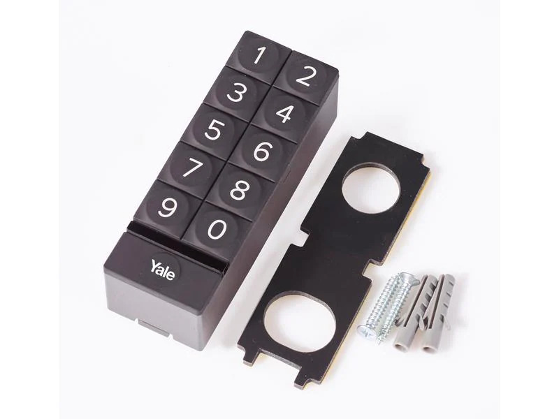 Yale Linus Smart Lock, Schwarz EU, inkl. Bridge, Keypad