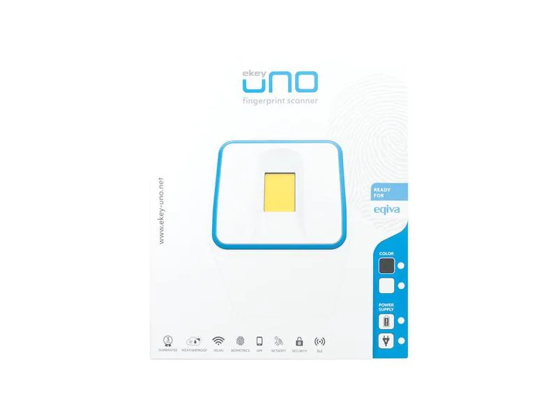 ekey uno Funk Fingerabdruck Sensor mit Akku für Eqiva Türöffner