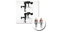 Schildkröt Fitness Kurzhantel-Set Vinyl 2.0 kg