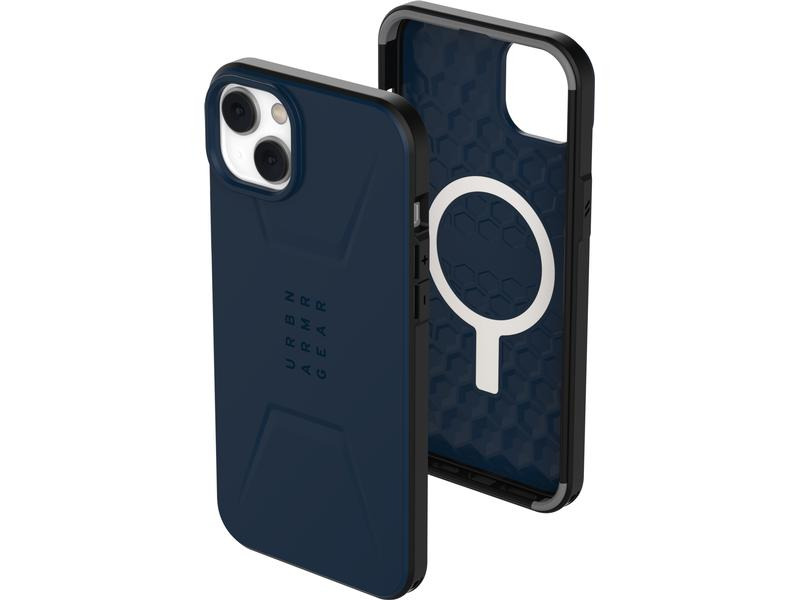UAG Back Cover Civilian Case iPhone 14 Plus Mallard Blau