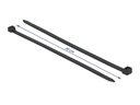 Delock Kabelbinder Schwarz 200 mm x 4.8 mm, 50 Stück