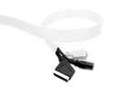 Audioraq Kabelschlauch 2469 geschlossen  20mm 50m weiss