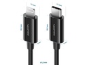 deleyCON USB 2.0-Kabel USB C - Lightning 0.15 m
