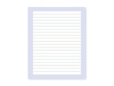 Formati Schulheft C.2 19.5 x 24 cm quart, Liniert, Blau