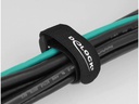 Delock Klettkabelbinder Schwarz 280 mm x 38 mm 3 Stück