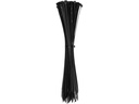 Max Hauri Kabelbinder Schwarz 300 mm x 4.5 mm