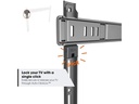 Vogel's Wandhalterung TVM 5605 Schwarz