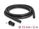 Delock Kabelschlauch 2 m x 13 mm Schwarz