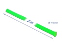 Delock Kabelschlauch dehnbar, 2 m x 6 mm Grün