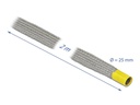 Delock Kabelschlauch zur EMV Abschirmung 2 m x 25 mm Grau