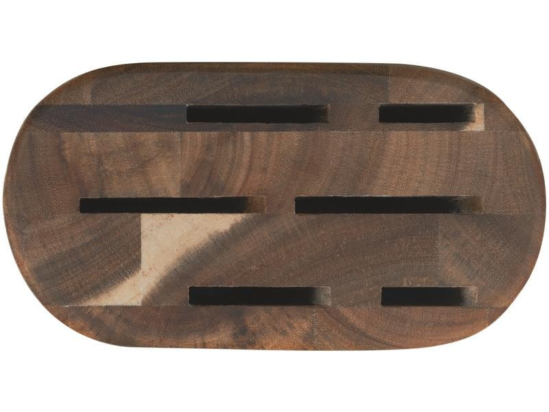 Tefal Messerblock-Set mit Messer Jamie Oliver 6-teilig, Holzart