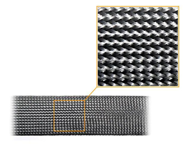 Multibrackets Kabelschlauch 2 m x Ø 45 mm Schwarz