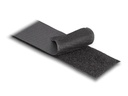 Delock Klettband 15m x 50mm Strapazierfähig Schwarz