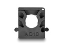 Delock Kabelschlauchhalter 10 mm, 8 Stück, Schwarz