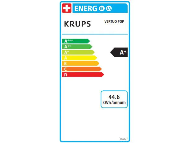 Krups Kaffeemaschine Nespresso Vertuo Pop Spicy Red