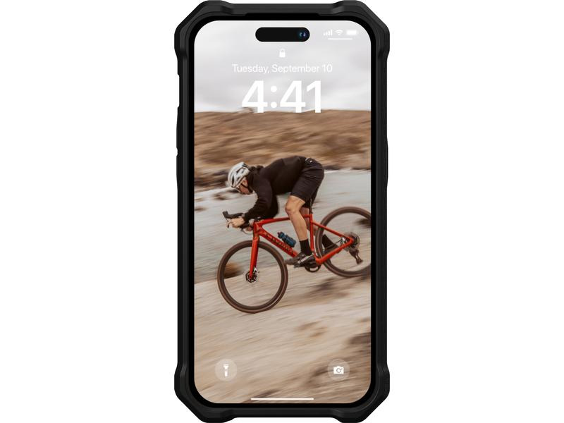 UAG Back Cover Essential Armor iPhone 14 Pro Schwarz
