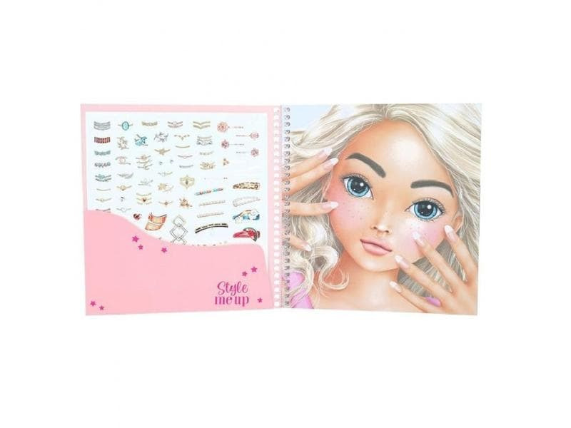 Depesche Stickerbuch Style me up Top Model mit 24 Seiten