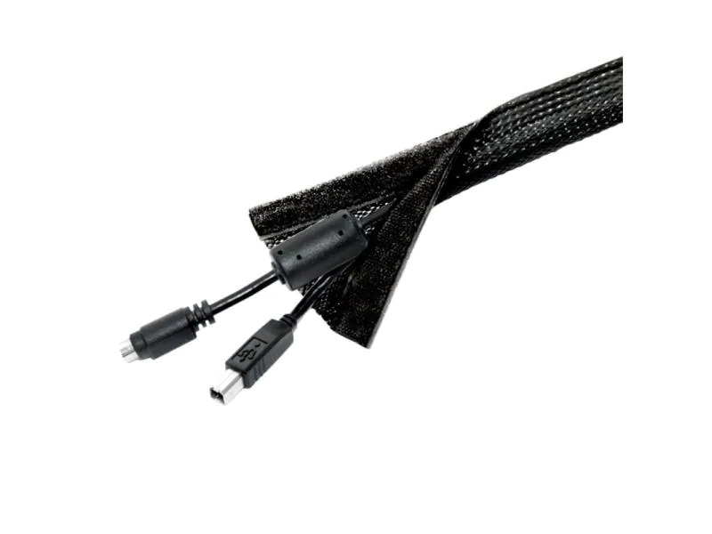 PureMounts Kabelschlauch 1.8 m x 85 mm Schwarz