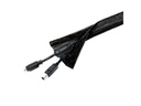 PureMounts Kabelschlauch 1.8 m x 85 mm Schwarz