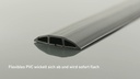 STEFFEN Kabelkanal D-Line 14 x 83 mm, 1.8 m, Schwarz